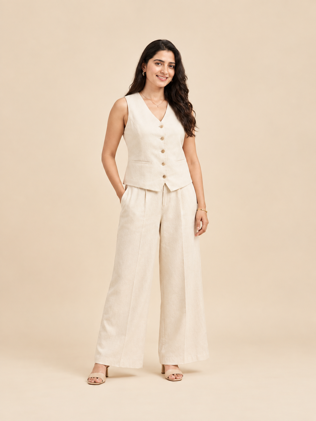 Cloud Linen Co-ord
