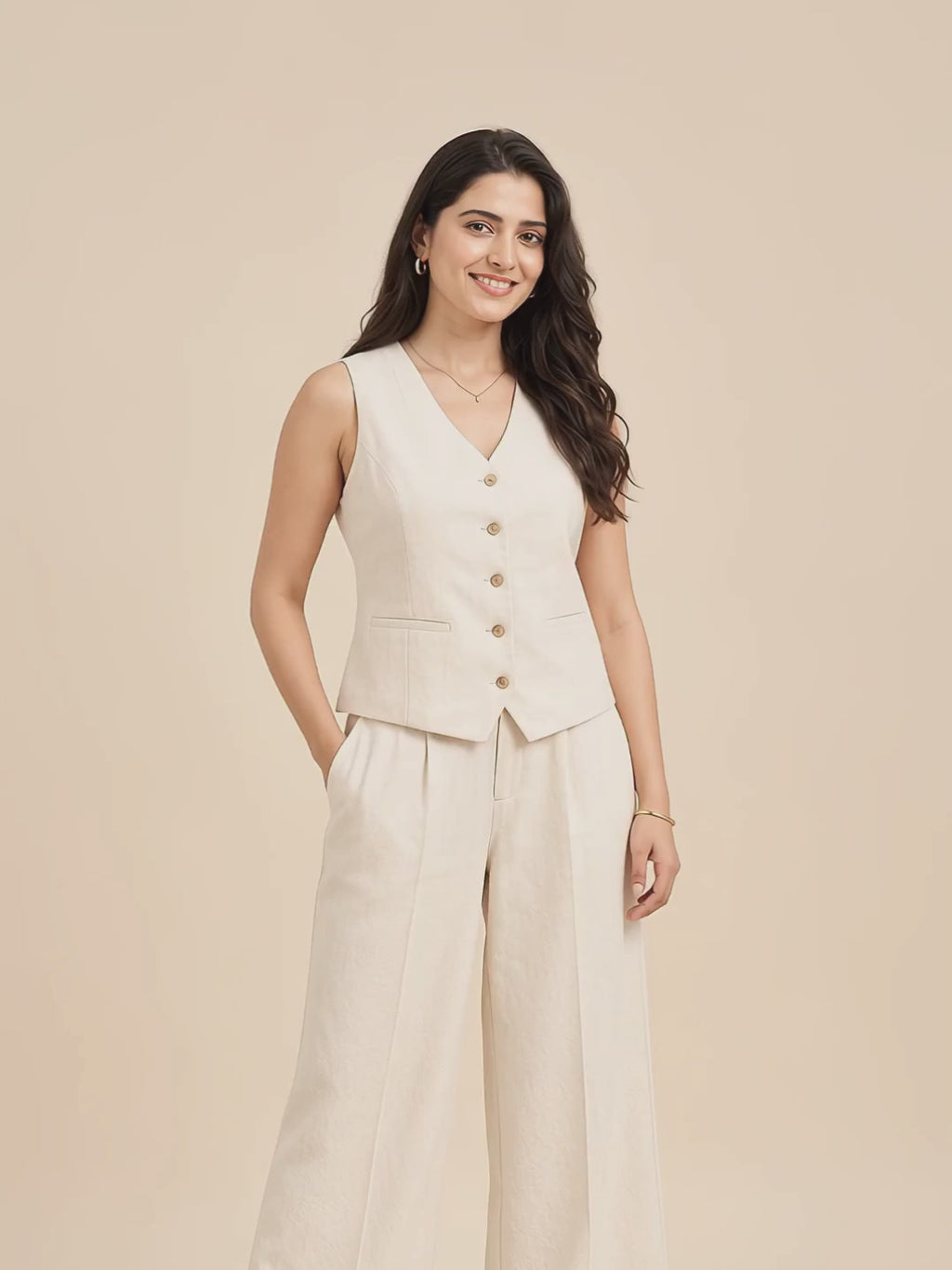 Cloud Linen Co-ord